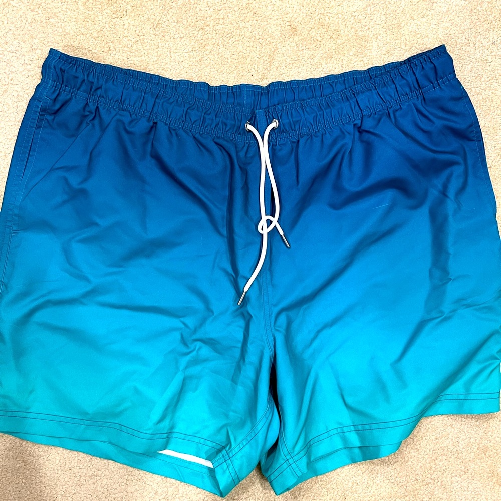 Mens Lands End swim trunks size XXL
